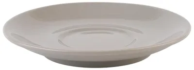Produktbild von APS 16015 Cappuccinountertasse SNUG, Porzellan, Ø 15,5 cm, Höhe 2,5 cm, taupe, 6 Stück