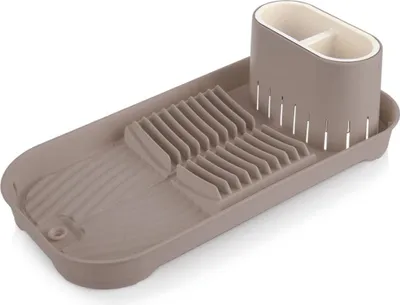 Produktbild von Abtropfgestell mit Besteckhalter, 39 x 19,5 x 11 cm