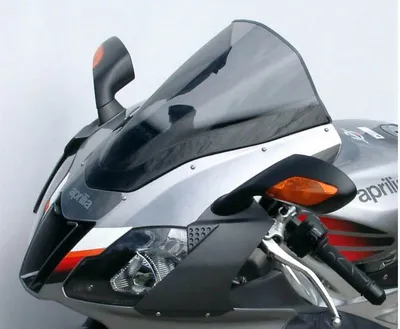 Obrázek produktu pro Čelní sklo MRA Racing čelní sklo R černé s ABE pro Aprilia RSV 1000