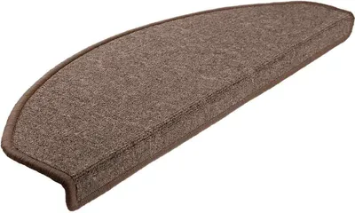 Immagine prodotto di vidaXL Tappeto per gradini 30 pezzi 65x24x4 cm Marrone caffè Semicircolare Grande