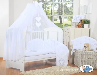 Imagen del producto de Mosquitera elegante – Cielo de tul – Aspecto sofisticado para ropa de cama y cunas