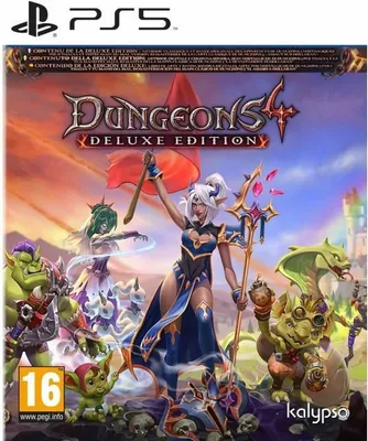 Obrázok produktu pre Kalypso Dungeons 4 - Deluxe Edition, PlayStation 5, T (neplnoletí)