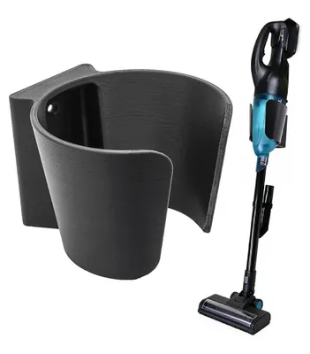 Wandhalterung für Akku-Staubsauger DCL-Serie, schwarz