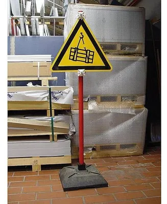 Produktbild von Fußplatte, 400 x 400 mm, 12 kg