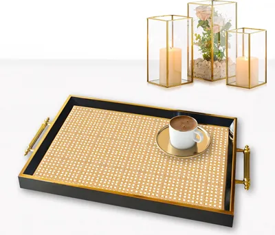 Produktbild von Evila Originals, TPA9895, Tablett, Mehrfarbig, 100 % GLAS, 50 x 29 x 3,5 cm