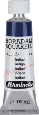 Image de Schmincke, 15 ml, HORADAM, aquarelle Indigo, référence : 14 485 006