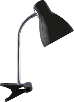 Obrázek produktu pro Stolní lampa KATI E27, černý klip