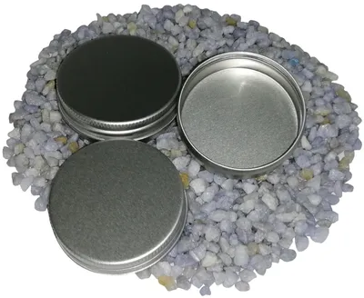 Produktbild von 10 Blechdosen Aluminium 10 ml Schraubdeckel Dose