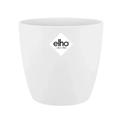Obrázok produktu pre elho brussels round mini 7cm, Kvetináč, Voľne stojace, Polypropylén (PP), Biela, Kolo, Vnútorný
