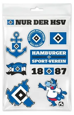 Produktbild von Hamburger SV HSV Aufkleber-Set 10-tlg.