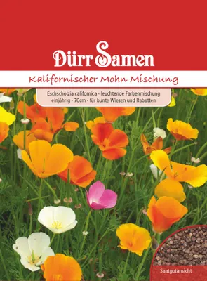 Produktbild von Kalifornischer Mohn Mischung | Mohnsamen von Dürr Samen