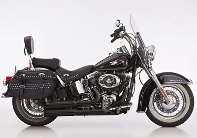 Productafbeelding van FALCON complete uitlaatsysteem met katalysator, geschikt voor de SOFTAIL Custom FXSTC