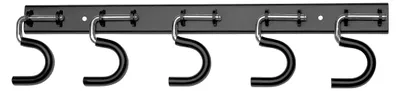 Produktbild von Gartengerätehalter Geräteleiste 500 mm 5 Haken Massiv