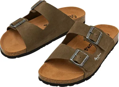 Produktbild von Pepe Jeans Suede Sandalen Grün EU 44 Mann Grün EU 44
