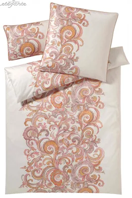 Produktbild von elegante Mako-Satin Bettwäsche-Garnitur Maison Arcs Farbe Gold Größe 135x200+80x80