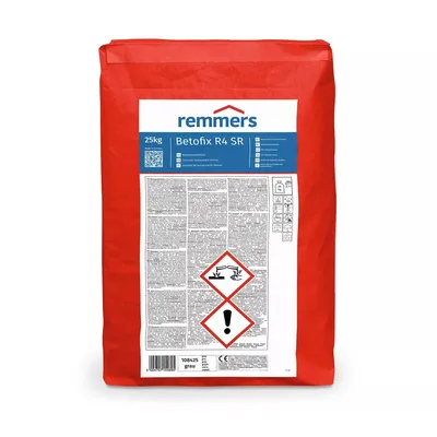Produktbild von Remmers Betofix R4 SR – PCC/SPCC-Mörtel zur Betonsanierung, 25-kg-Sack