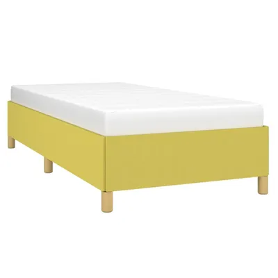 Produktbild von vidaXL Bettgestell Grün 90x200 cm Stoff