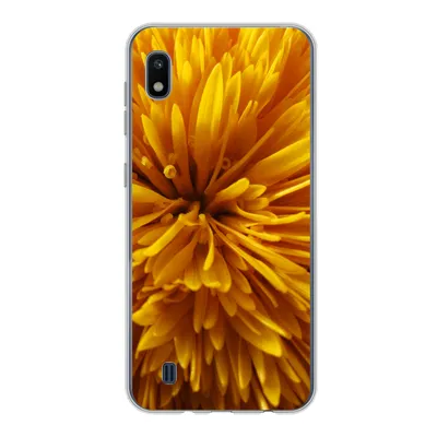 Produktbild von MuchoWow® Handyhülle Schutzhülle Hülle für Samsung Galaxy A10 Löwenzahn - Gelb - Abstrakt Silikon Softcase Handy Hülle - Schutzhülle