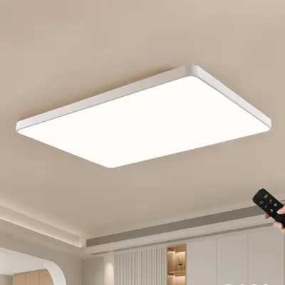 Produktbild von 72W LED Deckenleuchte Lampe Deckenlampe für Wohnzimmer,Energie Sparen Licht, Dimmbar (3000-6500K) Warmweiß,Natürliches Weiß,KaltWeiß Mit Fernbedienung