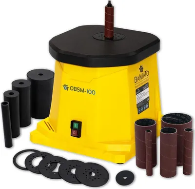 Produktbild von BAMATO oszillierender Spindelschleifer OBSM-100 inkl. XXL-Zubehörset