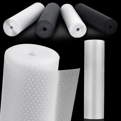 Immagine prodotto di Tappetino antiscivolo trasparente per cassetti, impermeabile, in EVA, dimensioni 40 cm x 610 cm