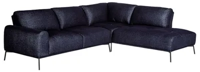 Produktbild von Selsey Merukis - Modulare Ecksofa - dunkelblau - rechtsseitig
