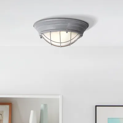 Immagine prodotto di Lampada da soffitto industriale - Applique e plafoniera in stile vintage, 34 cm
