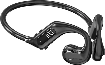 Produktbild von Kabelloses Headset mit Luftleitung, BT5.3-Headset, Nicht-In-Ear-Design, kabelloses Sport-Headset, Luftleitungs-Ohrhoerer, echte kabellose 100H Endurance, echter 4-Einheiten-Lautsprecher, wasserdicht fuer Smartphones, Tablets, Computer, Laptops, Sport