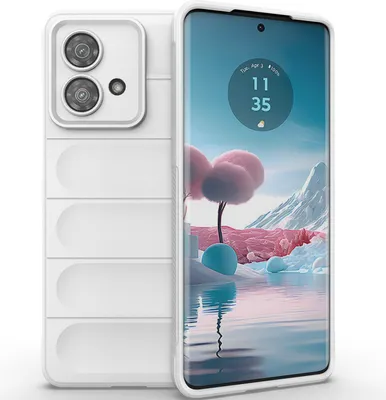 Obrázek produktu pro Pouzdro pro Motorola Edge 40 Neo Měkké TPU Silikonové Nárazuvzdorné Ochranné Pouzdro Bílý