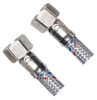 Obrázek produktu pro Flexibilní hadice z nerezové oceli FxF 3/8 "x3/8", 40 cm