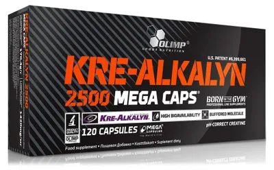Image de Kre-Alkalyn 2500 mega caps (120 caps)