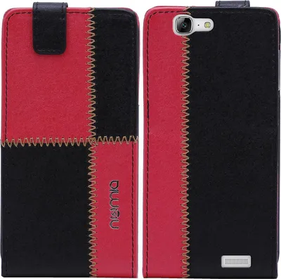 Produktbild von Huawei Ascend (G7) Numia Flipstyle Schwarz-Rot