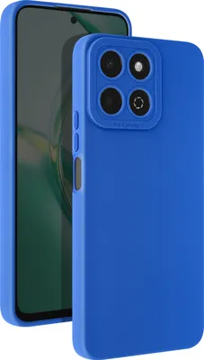 Produktbild von Avizar, SoftGlow Silikonhülle für Honor 200 Smart, geschützte Kamera, Blau