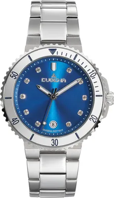 Produktbild von Dugena 4461101 Damenuhr Blau/Silber