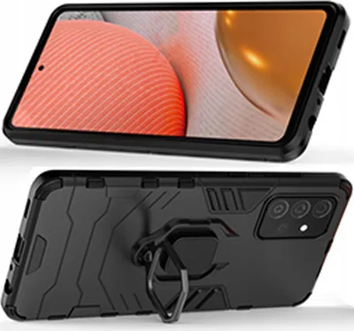 Obrázek produktu pro Pouzdro Ring Armor + magnetický držák pro Samsung Galaxy A72 4G Black