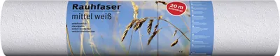 Produktbild von Erfurt Rauhfaser mittel weiß 20 x 0,53 m