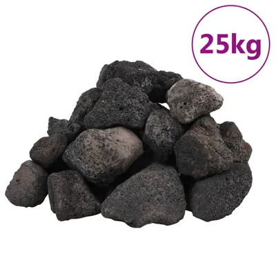 Produktbild von Lavagranulat 25 kg Schwarz 5-8 cm