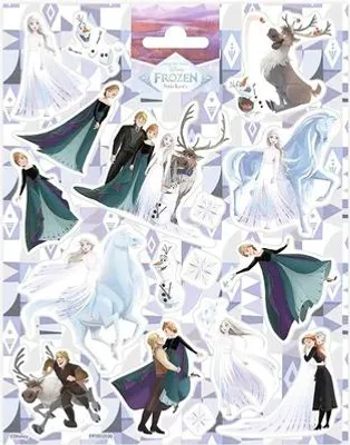 Obrázek produktu pro Samolepky FROZEN 16x26 cm, 15 ks