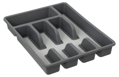 Produktbild von Besteck-Organizer für die Schublade, 5 Fächer, 26,5 x 36,5 x 5 cm