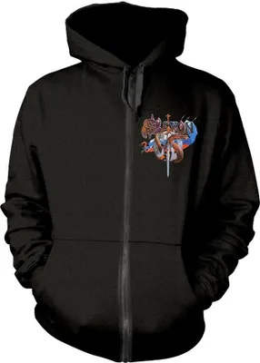 Obrázok produktu pre Saxon - Mikina s kapucňou "Crusader" pre mužov/dámy Uni PH2610 (M) (Black)