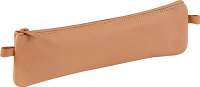 Produktbild von Clairefontaine 6x Schlampermäppchen flach aus Leder Naturton 22x6cm Natur 8301C