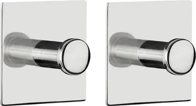 Produktbild von spirella Haken Punt glänzend 2er Set