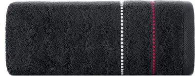 Zdjęcie produktu dla Eurofirany 452905, 70 x 140 cm, Bawełna, Poliester, Czarny, 1 szt.