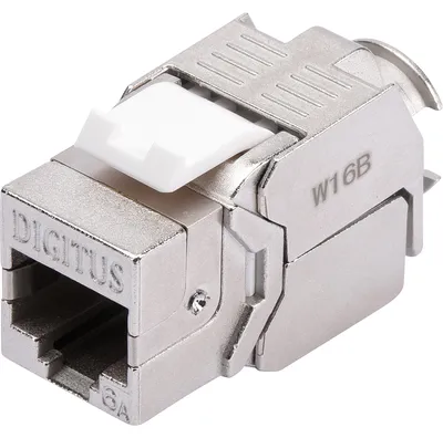 Image de DIGITUS Digitus CAT 6A Keystone module, shielded, tool-free mounting connection