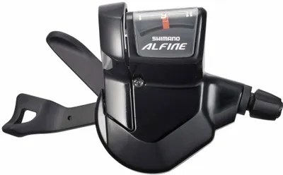 Produktbild von Shimano Schalthebel Alfine 11-Gang SL-S700 schwarz Ganganzeige inkl Zug + Hülle
