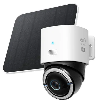 Produktbild von Eufy S330 - Netzwerk-Überwachungskamera - schwenken / neigen - Außenbereich - staubbeständig/wasserfest - Farbe (Tag&Nacht) - 4K - Audio - drahtlos - Wi-Fi - 4G