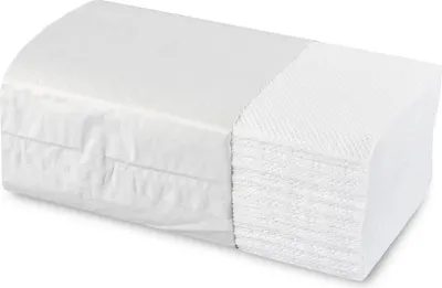 Produktbild von Sobsy Papierhandtuch - 2-lagig - recycling weiß - 24 x 22 cm - 4000 Handtücher