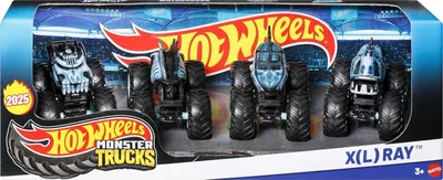 Obrázok produktu pre Hot Wheels Monster Trucks JGD67, Súprava vozidla, 3 rok / roky, Plast, Kov, Viacfarebný