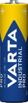 Produktbild von Varta LR6 4-SP Industrial, Einwegbatterie, AA, Alkali, 1,5 V, 4 Stück(e), Blau