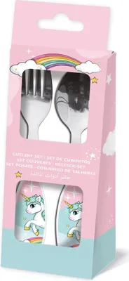 Produktbild von Einhorn Range Metall-Ergo-Besteckset, 2-teilig